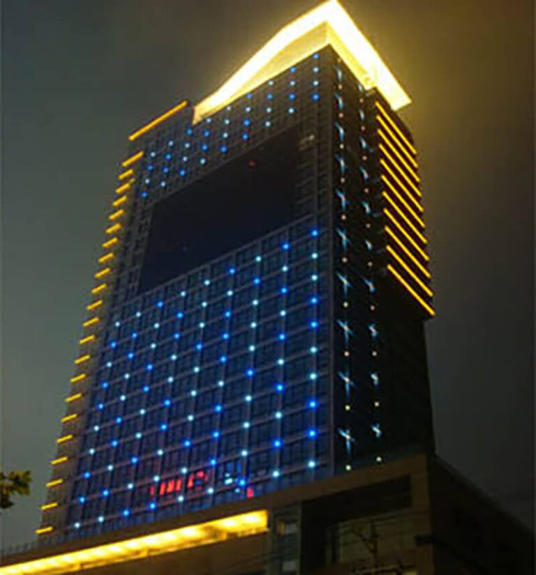 led facade lighting point light source