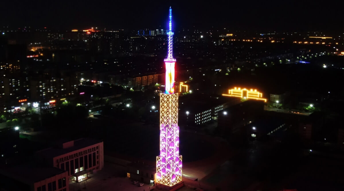 tower lighting show led control RGB