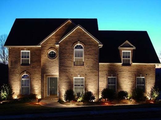 residential facade lighting