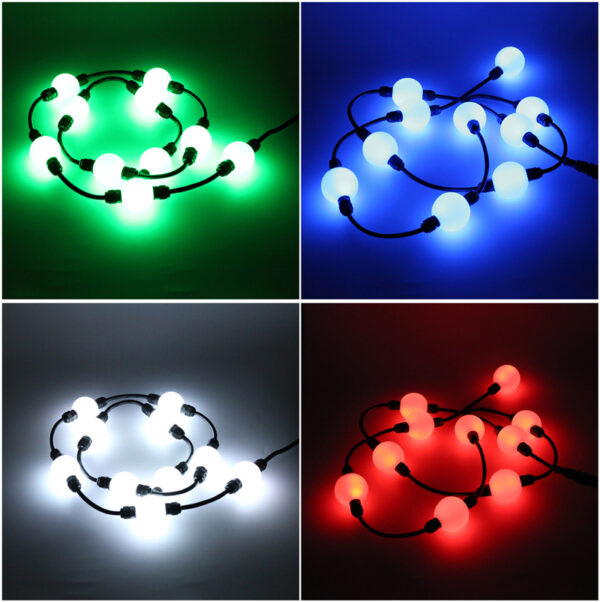 3d pixel ball dmx led light for pixel tree christmas decoration