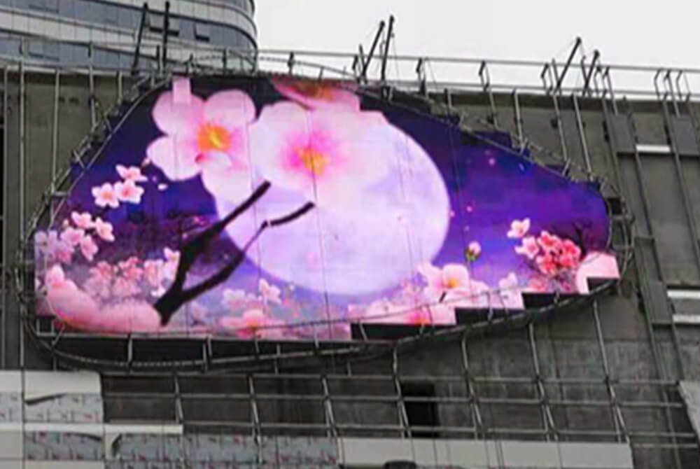 flexible led mesh screen outdoor